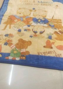 Vintage Teddy Bear Blanket