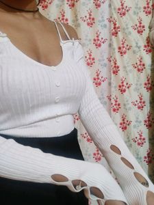 Cold Shoulder Top