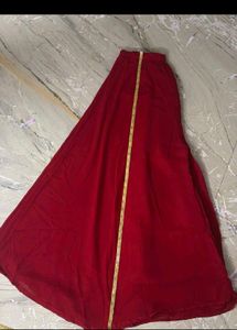 Red Embroidered Kurta Set with Dupatta