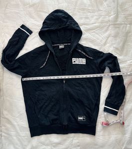 Puma Navy Full Zip Hoodie