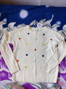 Polka Dot Sweater