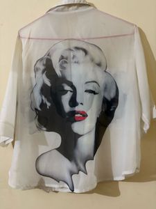 Marilyn Monroe Graphic Blouse