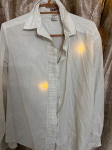 Classic Striped Button-Down Shirt