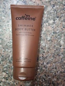 mCaffeine Shimmer Body Butter