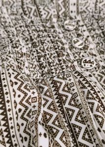 🤍 Boho Ethnic Flare Top &amp; Statement Bell Sleeves