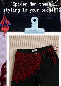 Crochet Spider Web Waist Wrap – Free Size