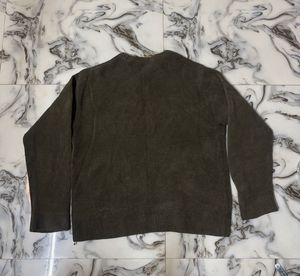 Vintage Fearless Graphic Knit Sweater