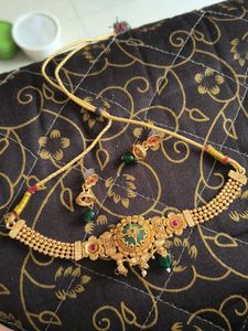 Exquisite Gold Plated Necklace &amp; Earrings Set