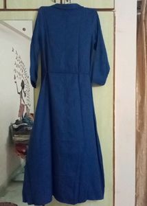 Global Desi Blue Button-Down