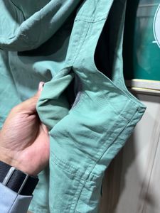 The North Face Teal Utility Hooded Vest