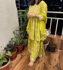 Embroidered frock garara