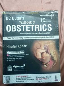 DC Dutta's Obstetrics Textbook, 10th Edition