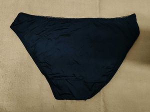 Stylish Black Briefs with Pink Detail