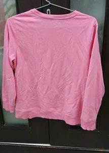 Women's Pink 'Be Free' Graphic T-Shirt