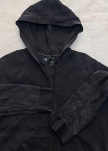 Adidas Black Full Zip Hoodie
