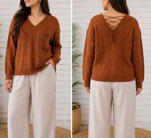 2 Cozy Back Sweater