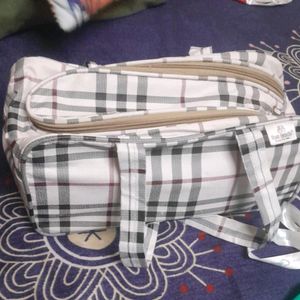 Imported Laminated Fabric with Heavy handels to carry.