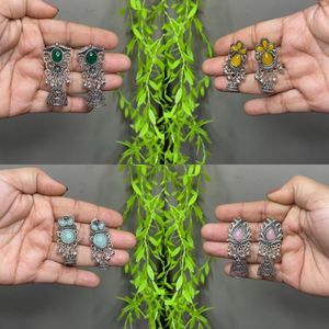 SALE ON  🙋🏻‍♀️Pack Of 4 Earrings