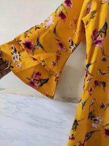 Maxi Dress Floral Printed