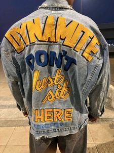 Bonifer Denim Jacket - Bold Graphic