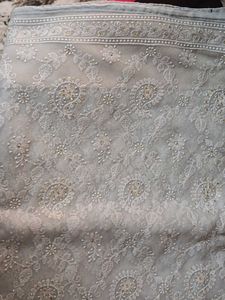 Elegant Embroidered Saree