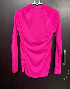 Pink Long Sleeve T-shirt (Active Wear)