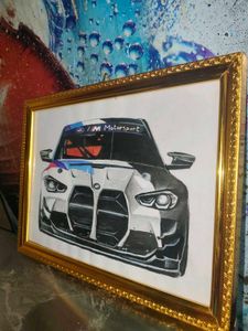 Bmw High Graphics Painting