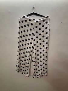 Polka Dot Cropped Pants