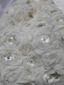 Sparkly White Flower Girl Dress
