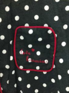 Cute Polka Dot Pajama Top