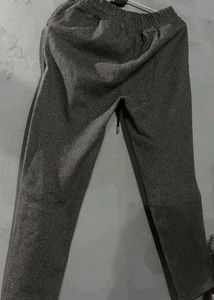 Stylish Textured Drawstring Trousers