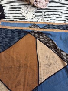 Geometric Print Dupatta