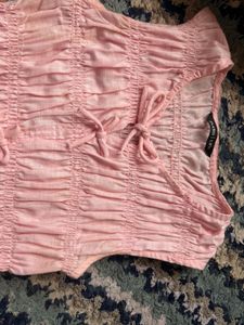 zudio y2k pink top