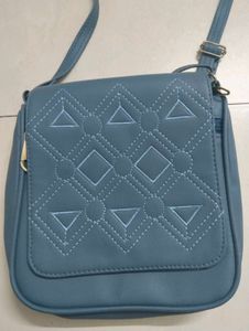 Blue Sling Bag