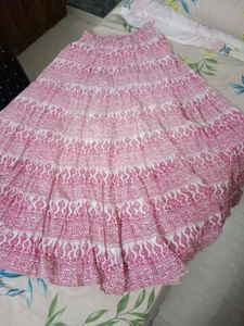 Floral skirt and top set