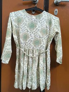 Embroidered Cotton Kurta