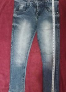 Stylish Blue Wash Denim Jeans