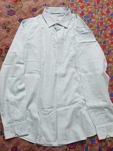 Blackeberrys Light Green Patterned Shirt