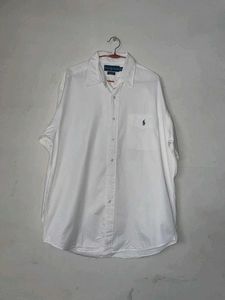 Classic White Ralph Lauren Shirt