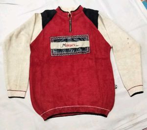 Vintage 'Mouser' Quarter-Zip Sweater