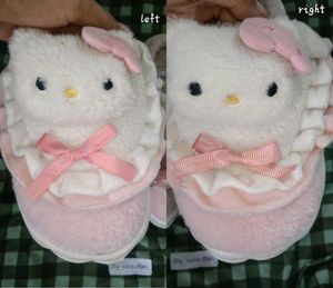 sanrio hello kitty fleece indoor room slippers