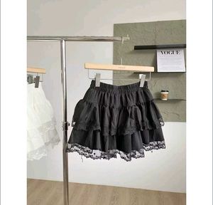 Korean Stylish Mini Net Work Skirts For Women💝
