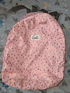 Cute Pink Patterned Backpack