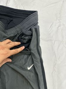 Nike Grey Windbreaker Track Pants | Baggy Parachut