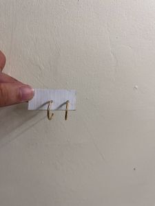 Simple Gold Hoop Earrings