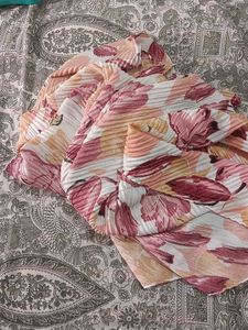 Floral Print Scarf