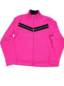 Unisex Pink Track Jacket Size L (Fit XL Too)