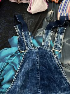Denim dungree