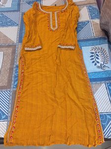 Golden Yellow Suit