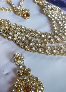 New Bridal Jewellery Kundan Set